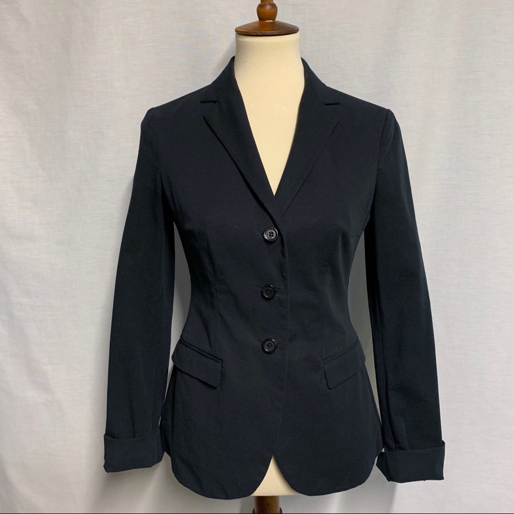 PRADA dark navy blue blazer size 42